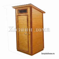 туалет деревянный классика
